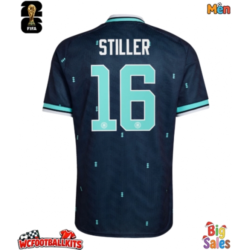 Germany Angelo Stiller #16 Replica Away Stadium Shirt World Cup 2026 Short Sleeve